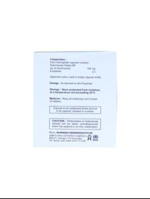 ITRASET CAPSULES 100MG